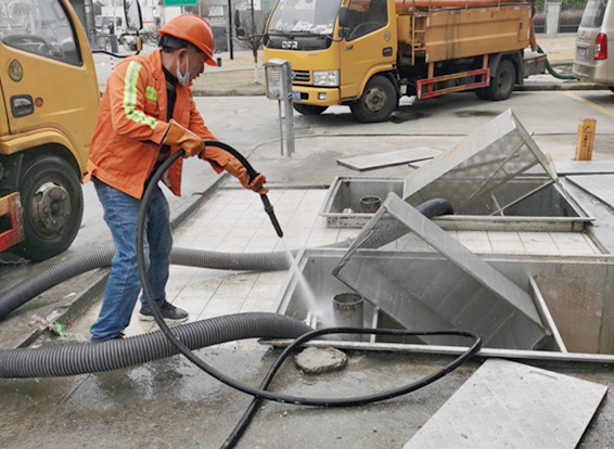 长岭隔油池清理