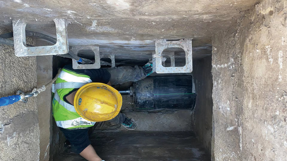 长岭HDPE短管内衬法